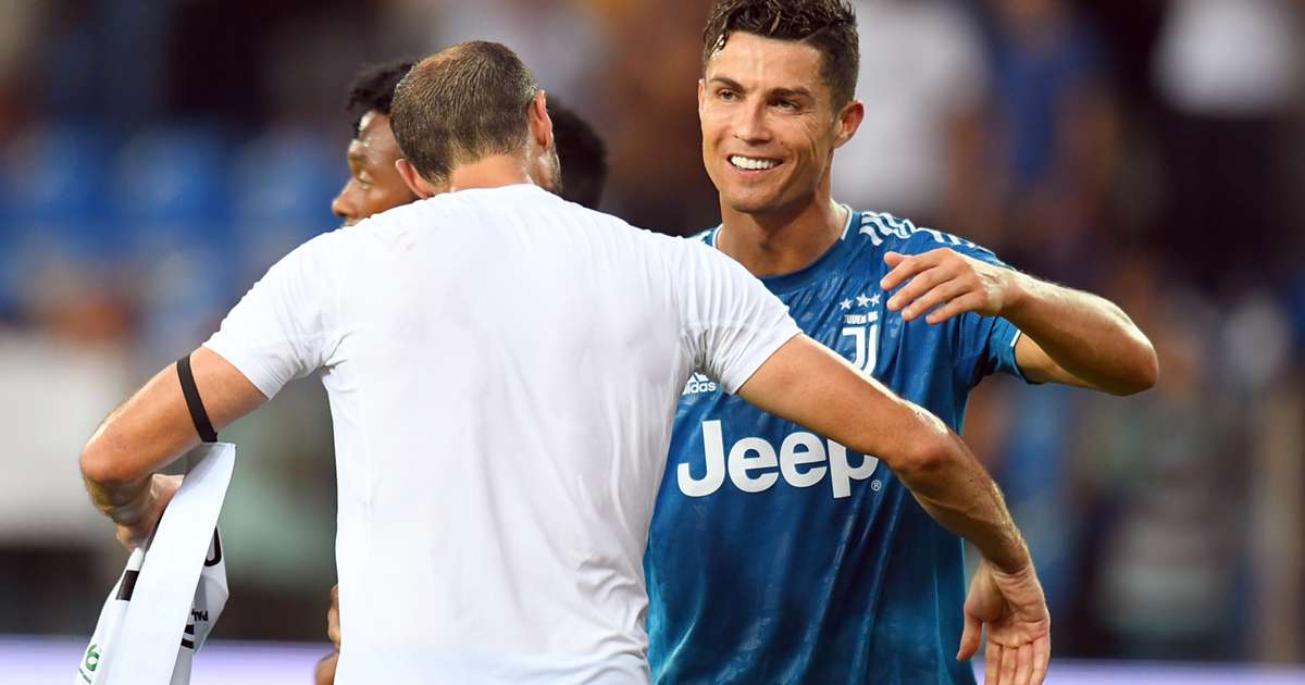 Ronaldo has given Juve a 'great push', says Chiellini