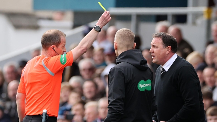Malky Mackay is frustrated over refereeing decisions and VAR (PA)