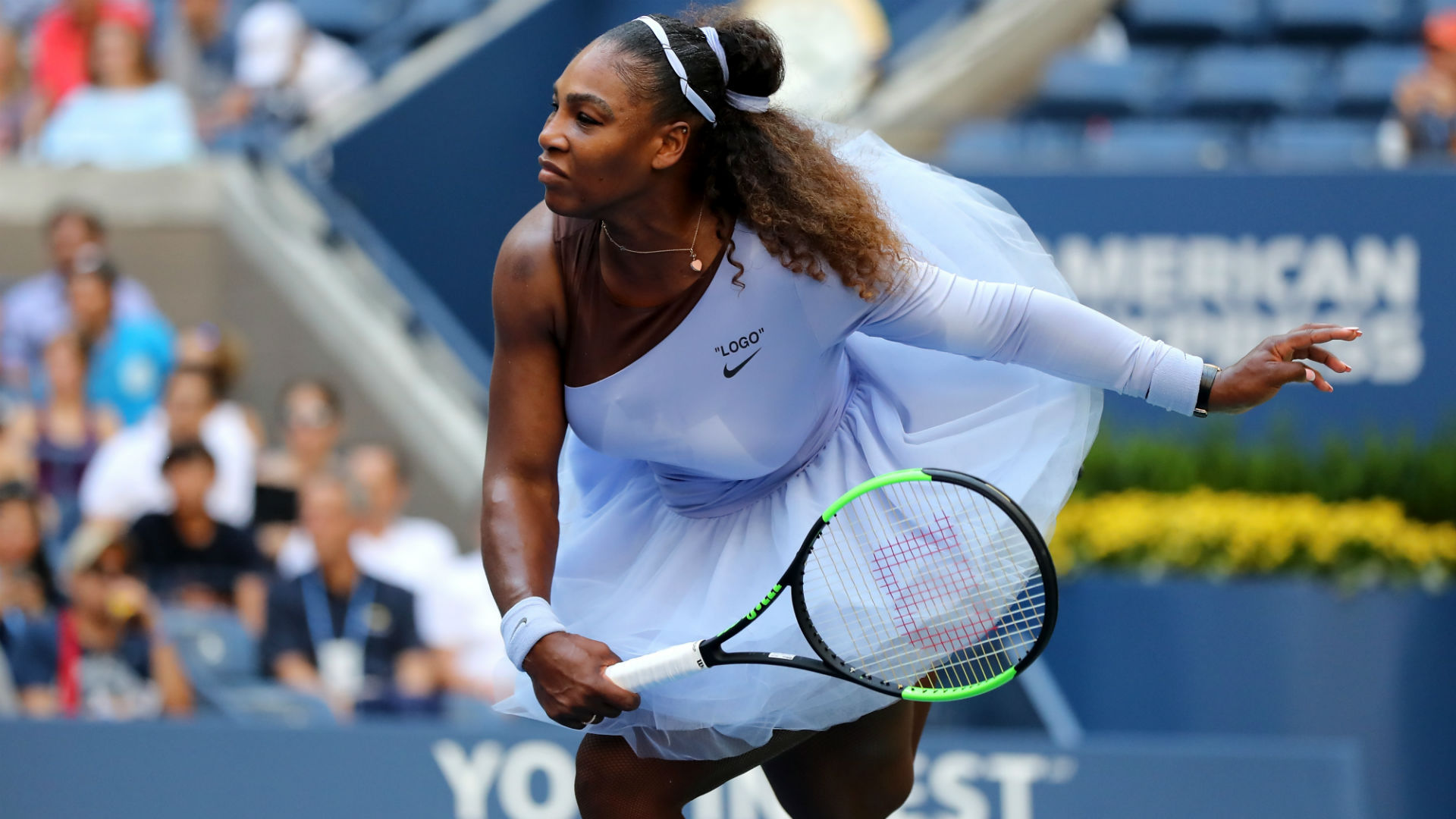 US Open 2018: Serena Williams comes through entertaining Kaia Kanepi clash to reach ...1920 x 1080