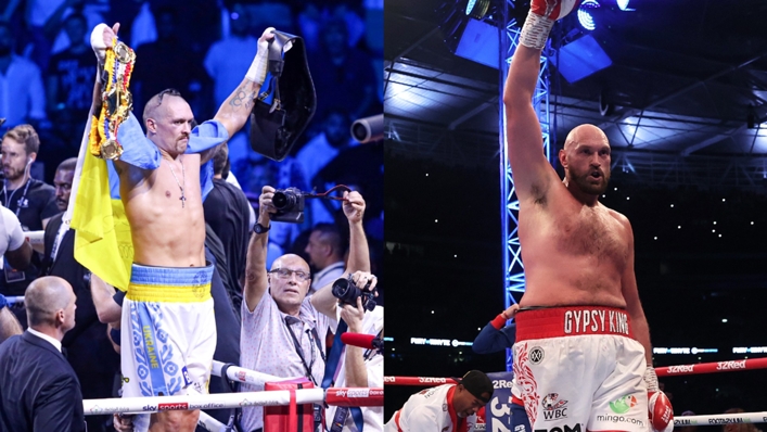 Oleksandr Usyk has been tipped to face Tyson Fury next year