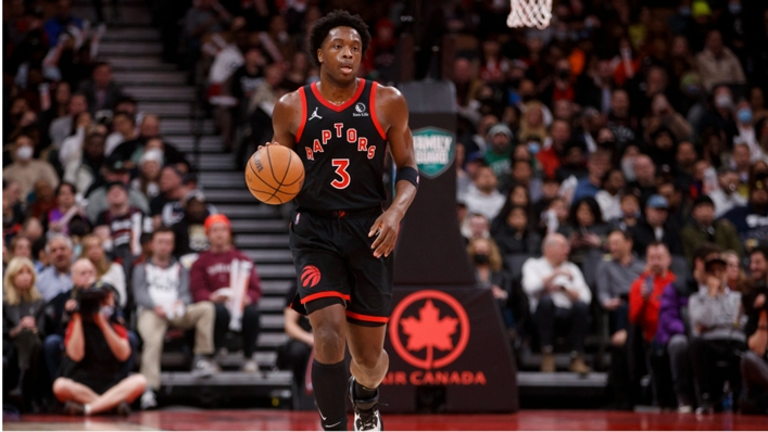 Toronto Raptors wing O.G. Anunoby has emerged as a trade target for the Portland Trail Blazers