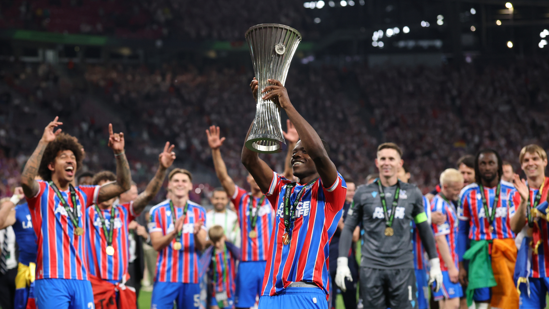 Mitchell urges Palace to ‘do it all over again’ after Conference League success