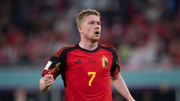 Kevin De Bruyne was named man of the match for Belgium against Canada