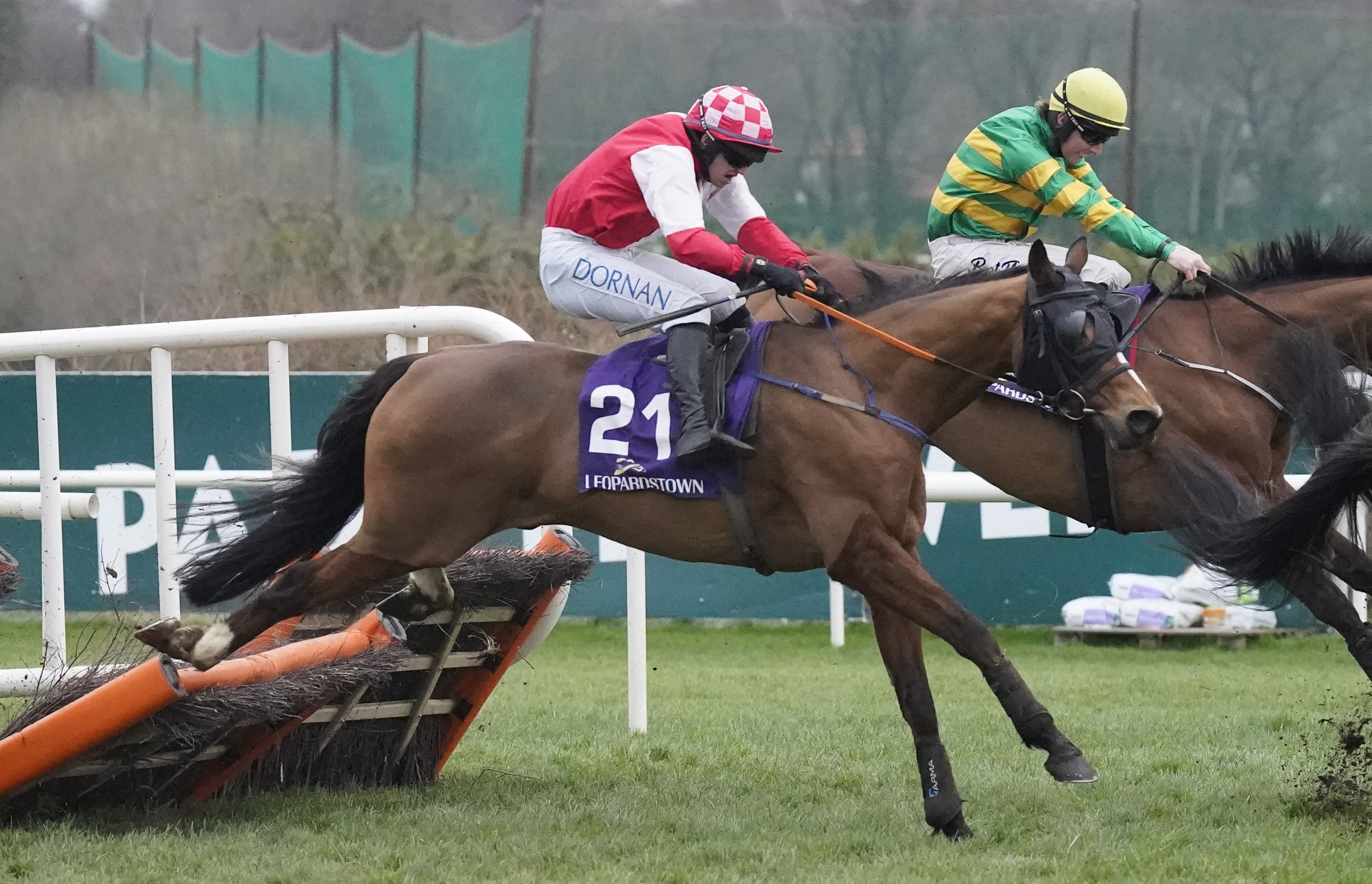 Lord Erskine and Darragh O'Keeffe in full flight