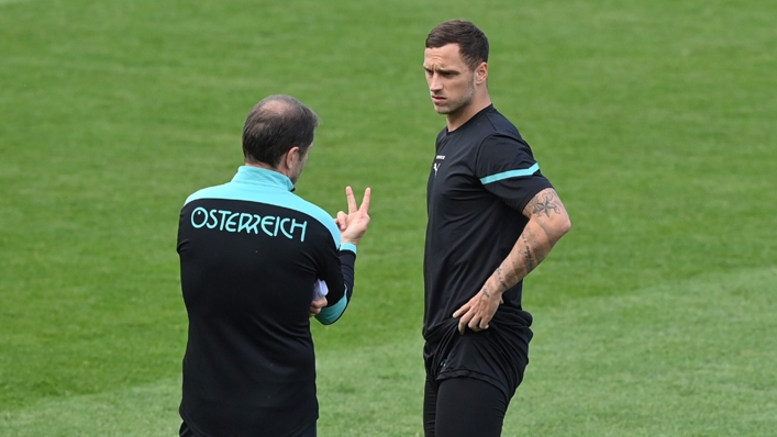 Marko Arnautovic is back for Austria as they aim to reach the last 16 at Euro 2020.