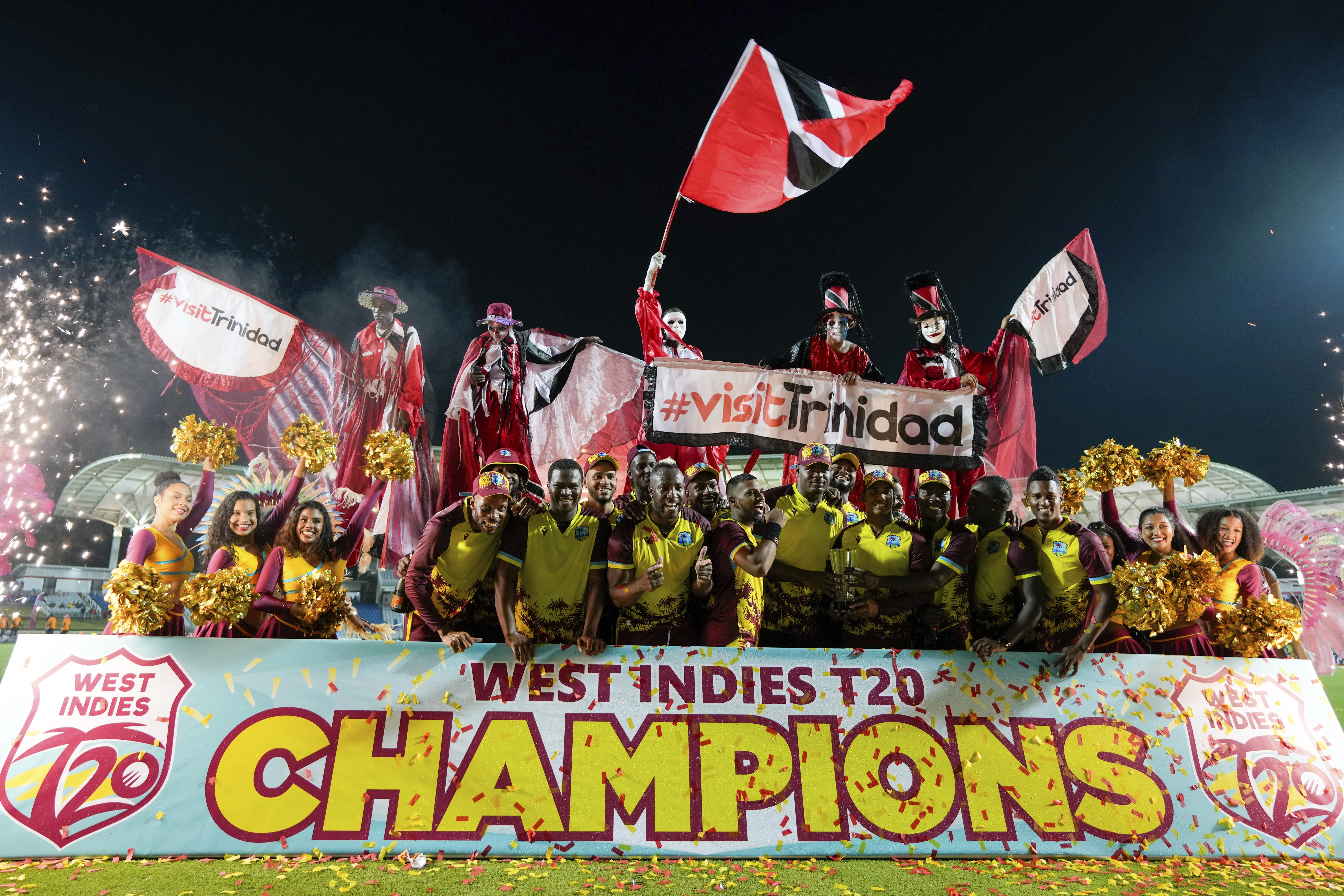 The West Indies won the T20 series 3-2 (Ricardo Mazalan/AP)