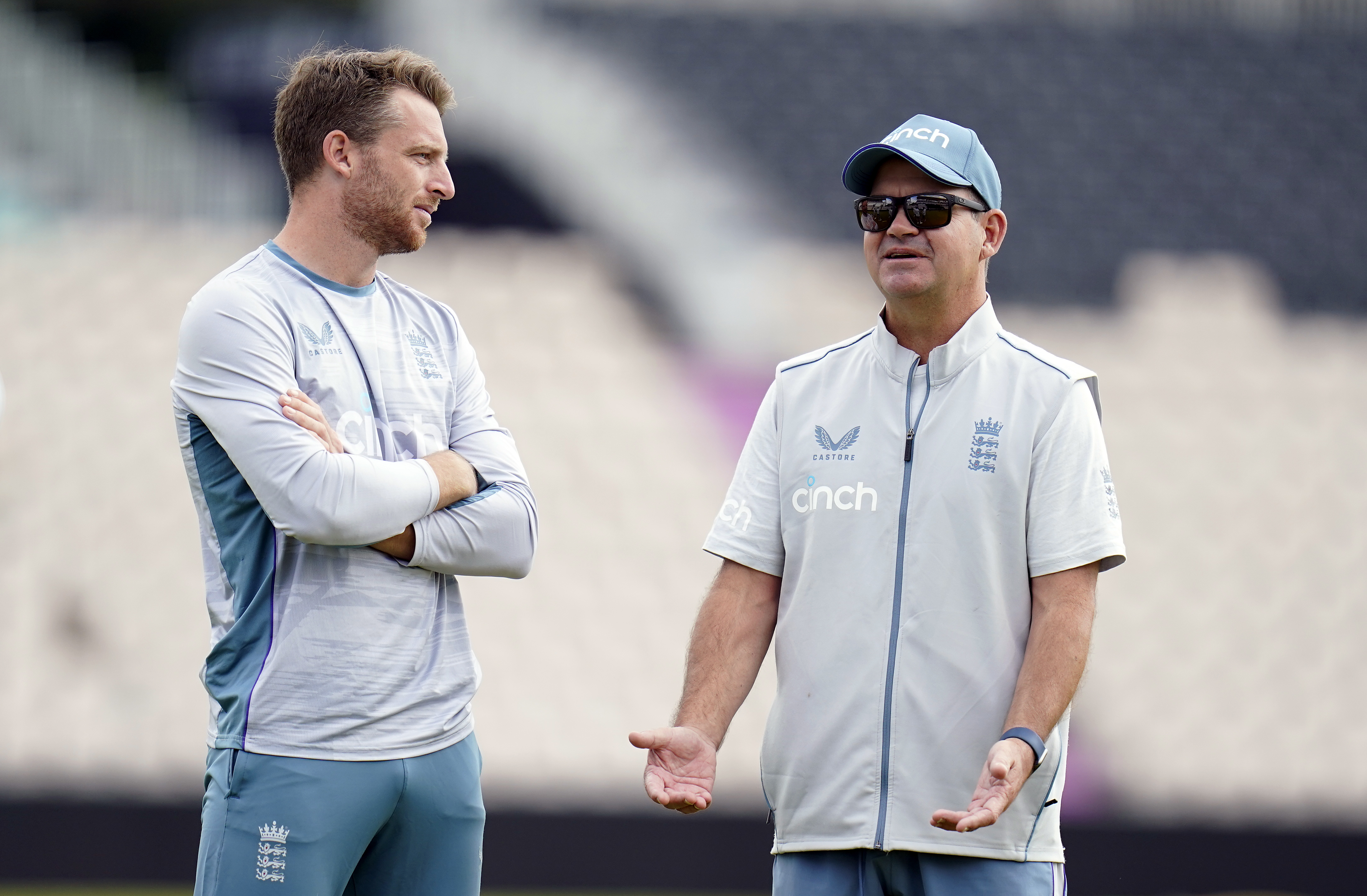 Jos Buttler (left) and Matthew Mott (right) had a big say in the final squad.