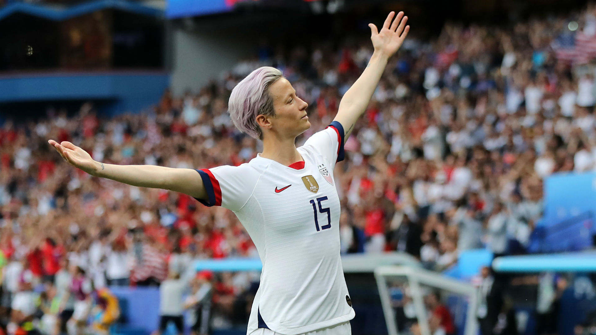 Megan Rapinoe Uswnts Megan Rapinoe Heads To World Cup Playing Some Of Megan Rapinoe 