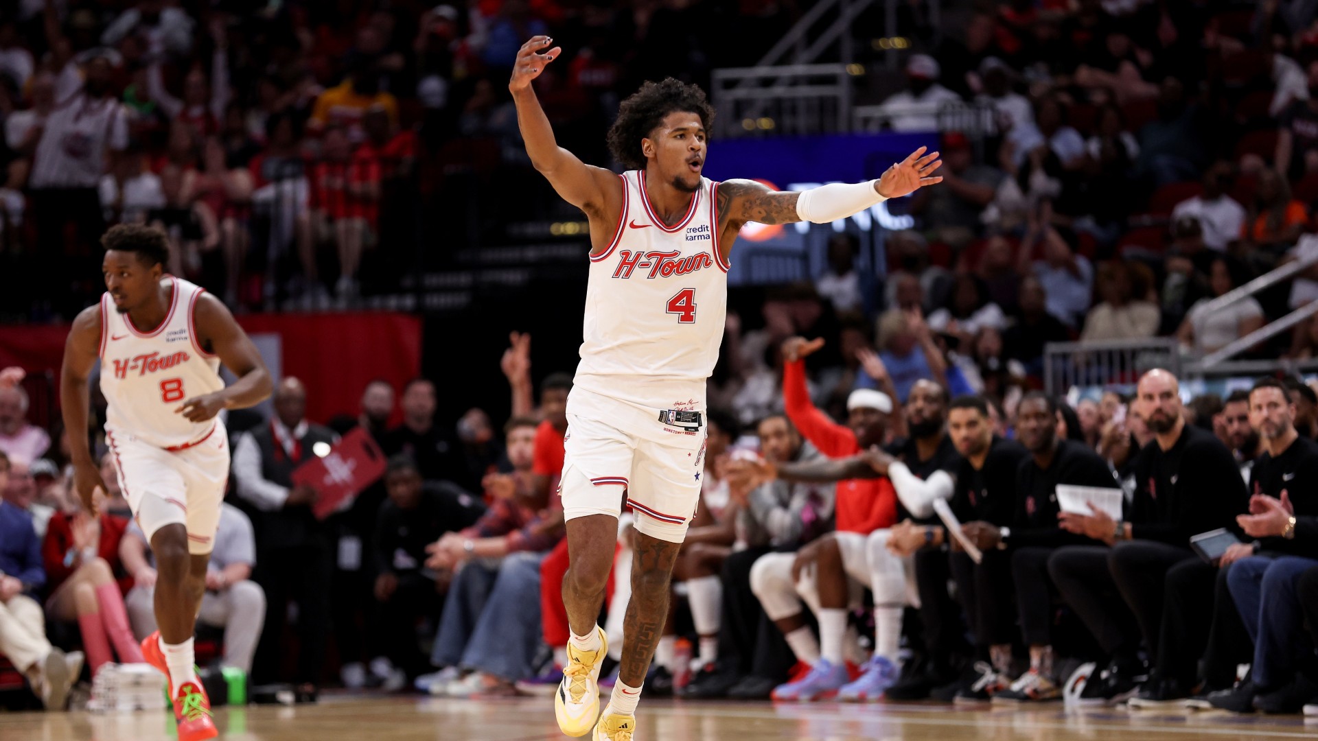 NBA: Green scores 41 and Rockets hit 27 3s in 8th straight win