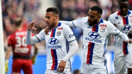Corentin Tolisso (left) will be reunited with Alexandre Lacazette at Lyon