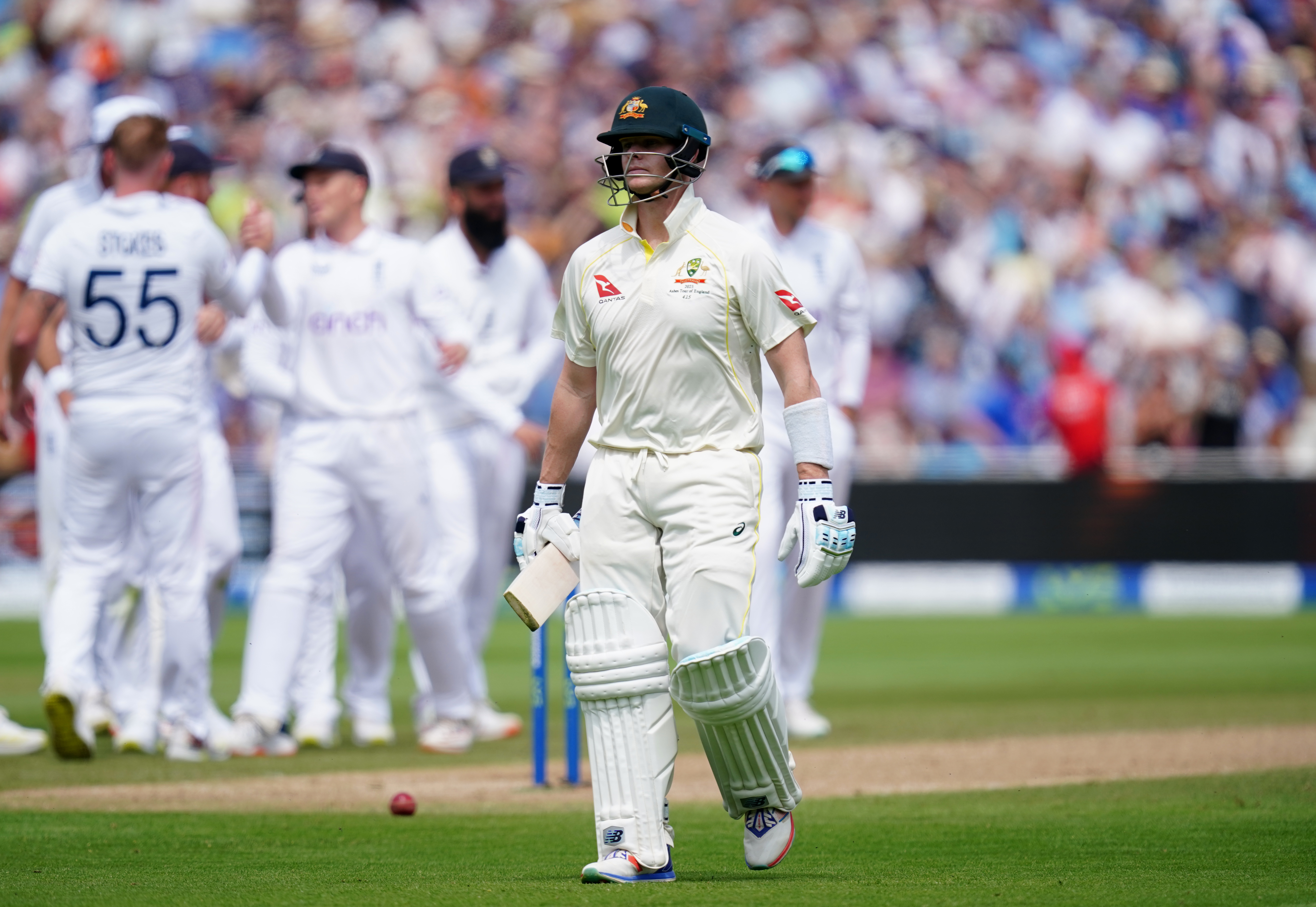 England v Australia – LV= Insurance Ashes Series 2023 – First Test – Day Two – Edgbaston