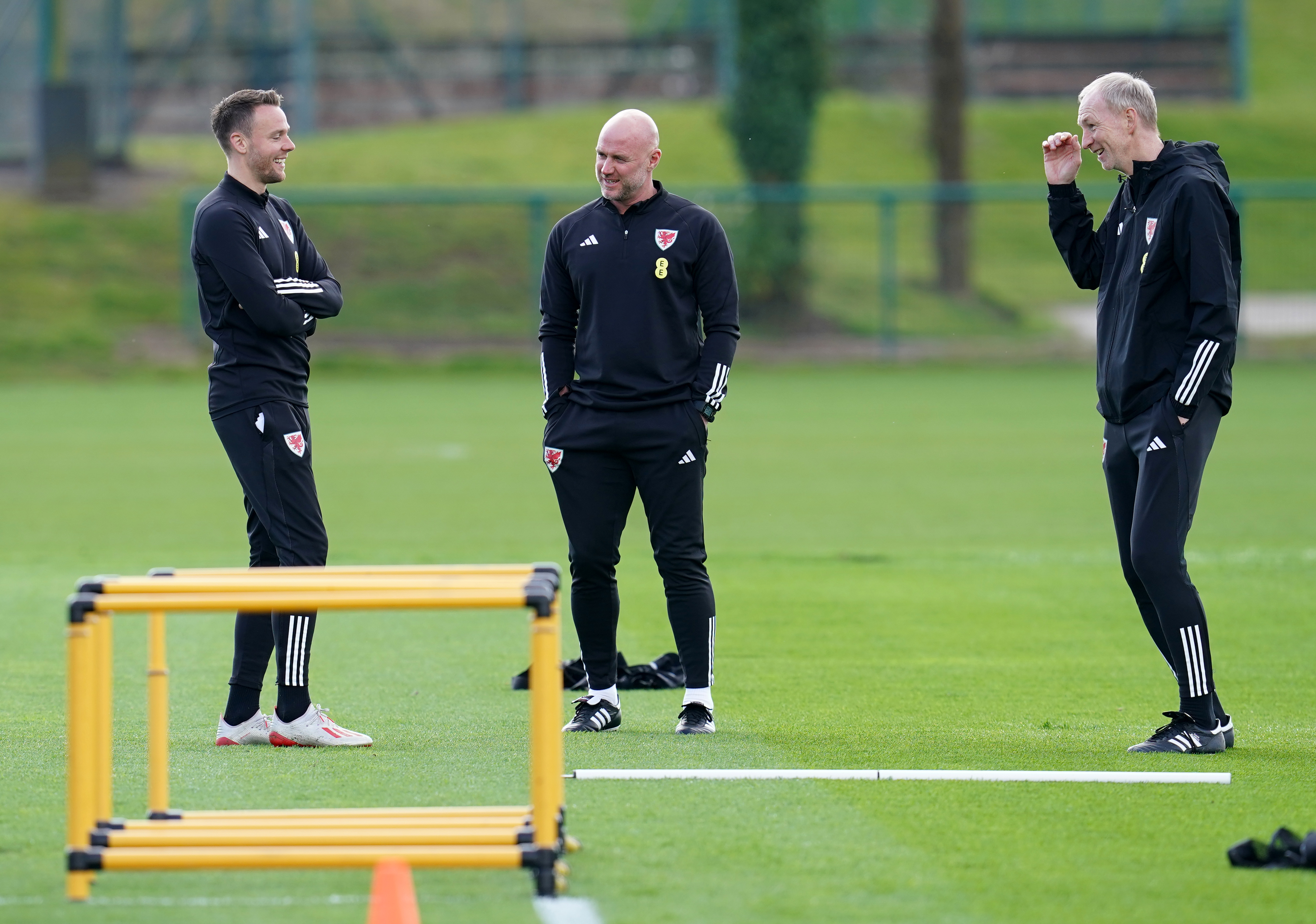 Wales Training Session and Press Conference – Vale Resort – Monday 27th March