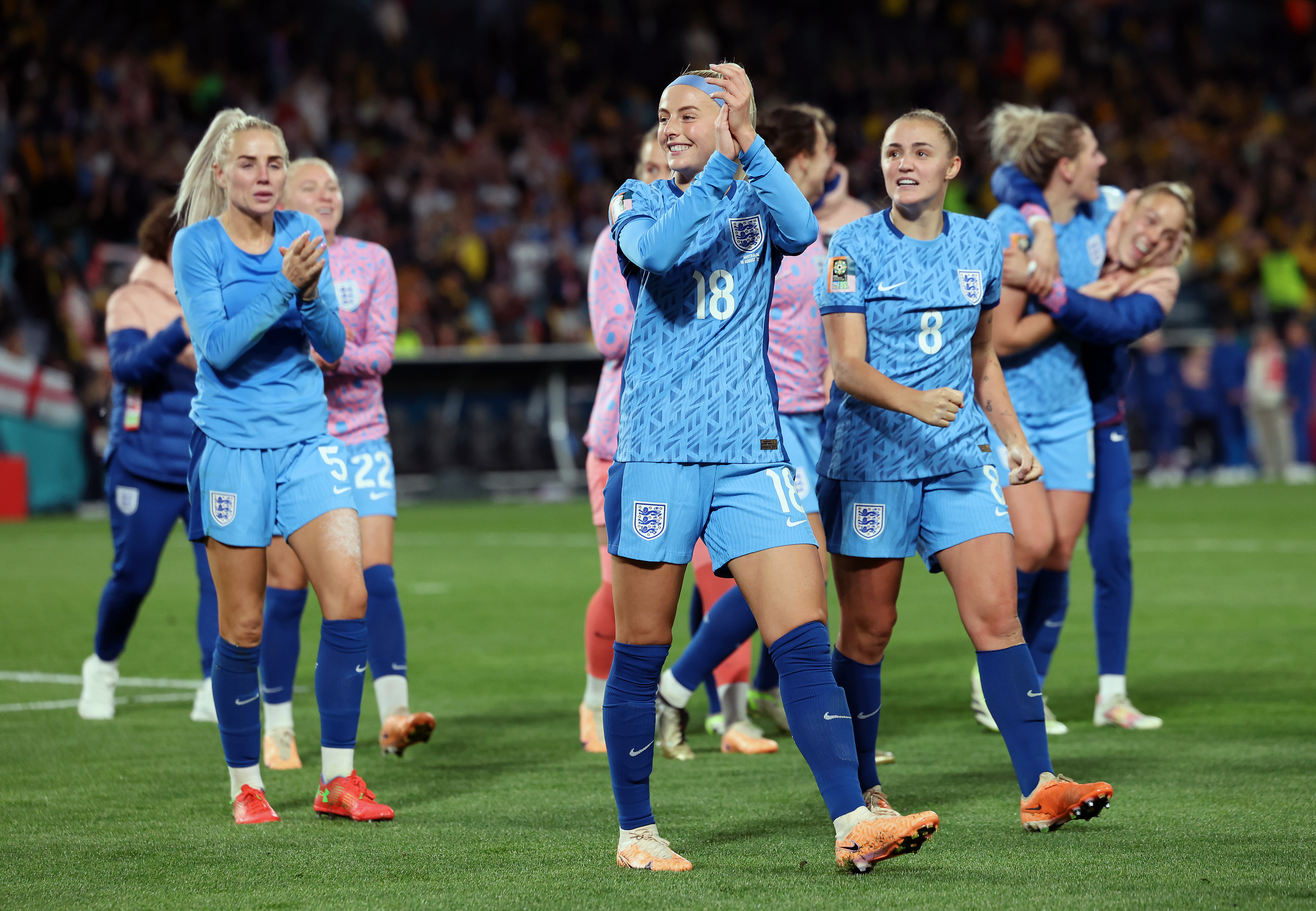 England have reached the Women's World Cup final for the first time in their history
