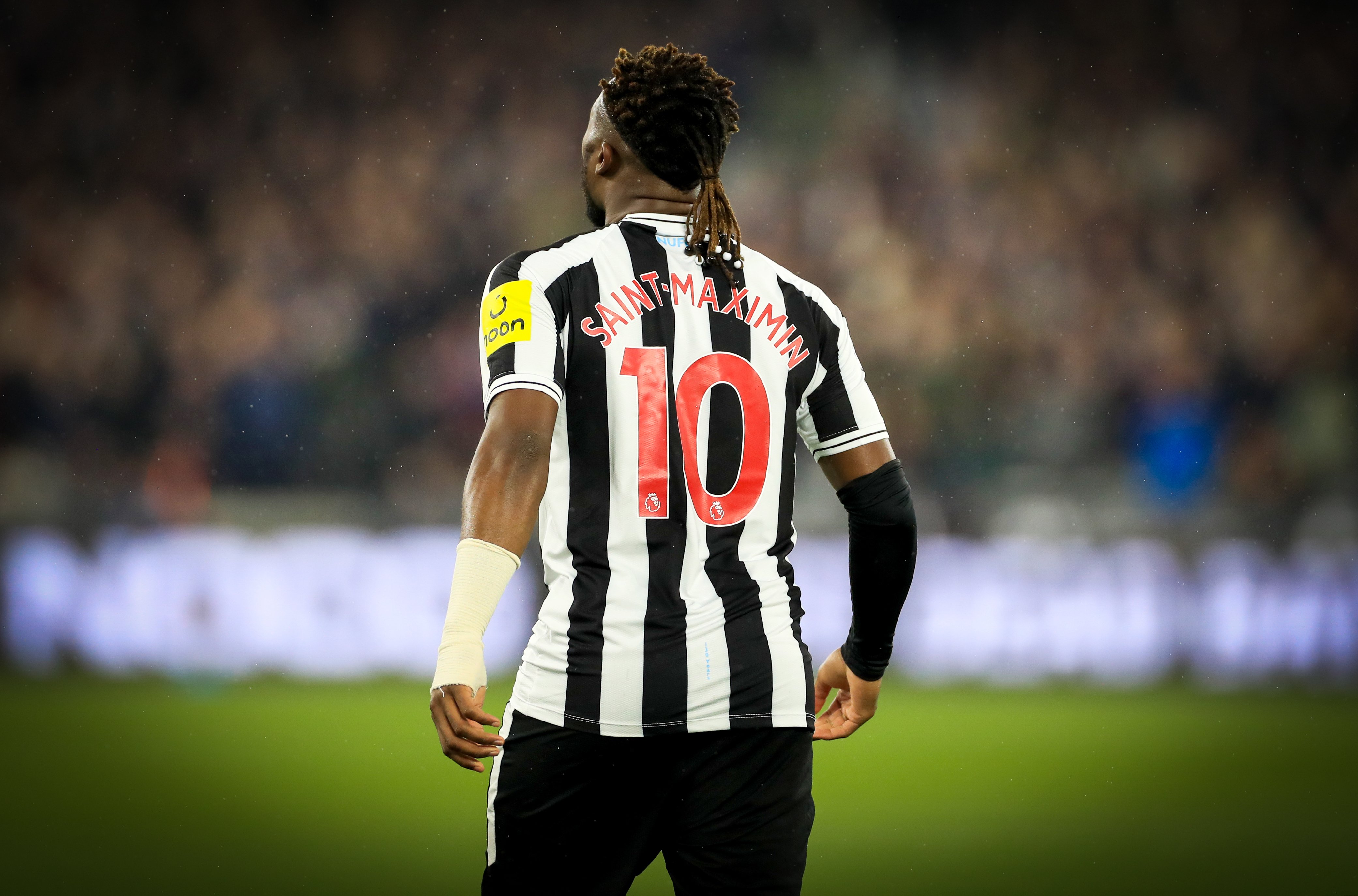 Newcastle sold Allan Saint-Maximin to Saudi club Al-Ahli last summer