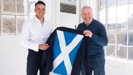 Jenas and McCoist appeared as part of Heineken's global 'Finally Together' campaign