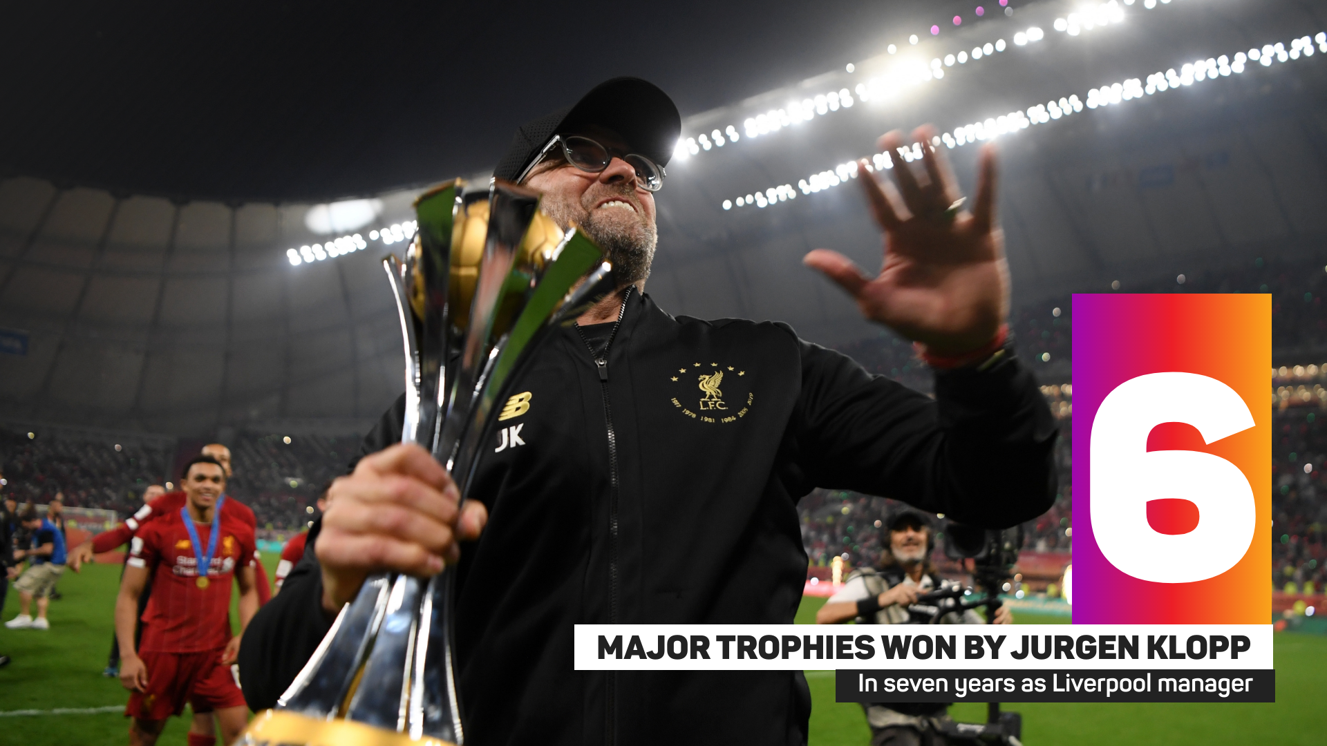 Jurgen Klopp has won six major trophies as Liverpool manager