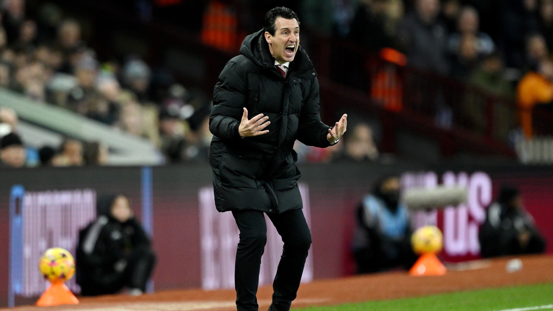Emery 'a little bit frustrated' with point but proud of Villa's 2024