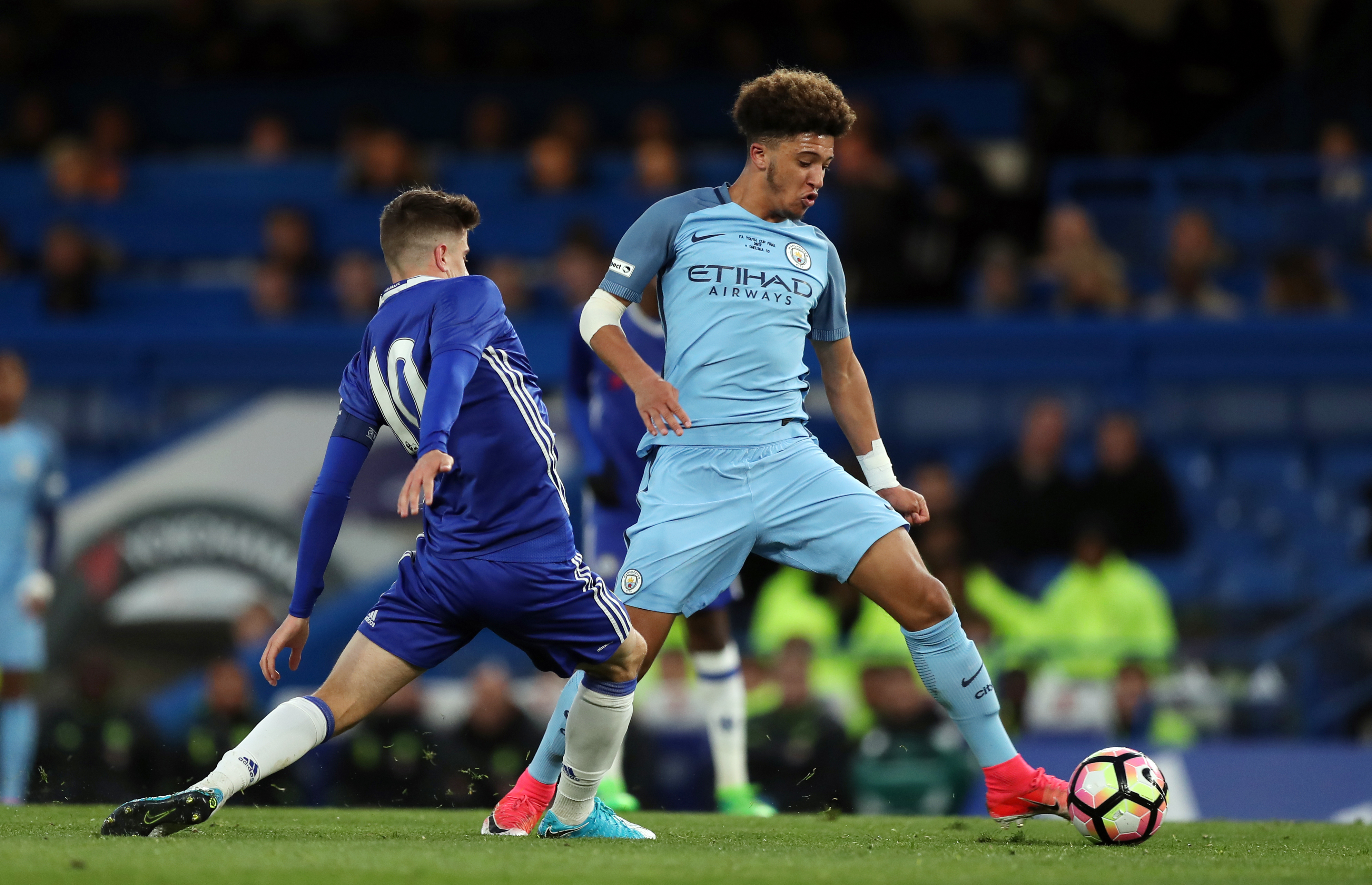 Sancho came through Manchester City's academy before joining Dortmund