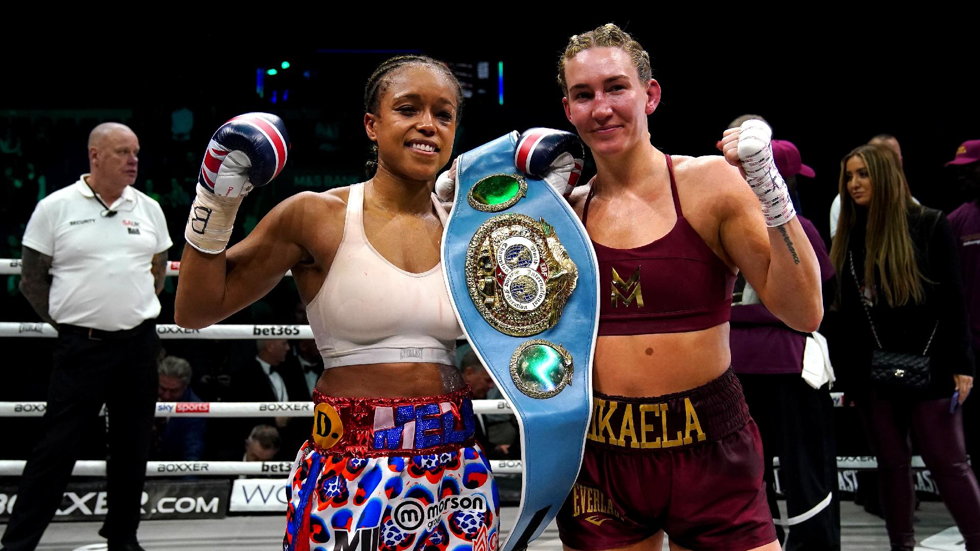 Natasha Jonas retains IBF title after split decision win over Mikaela Mayer