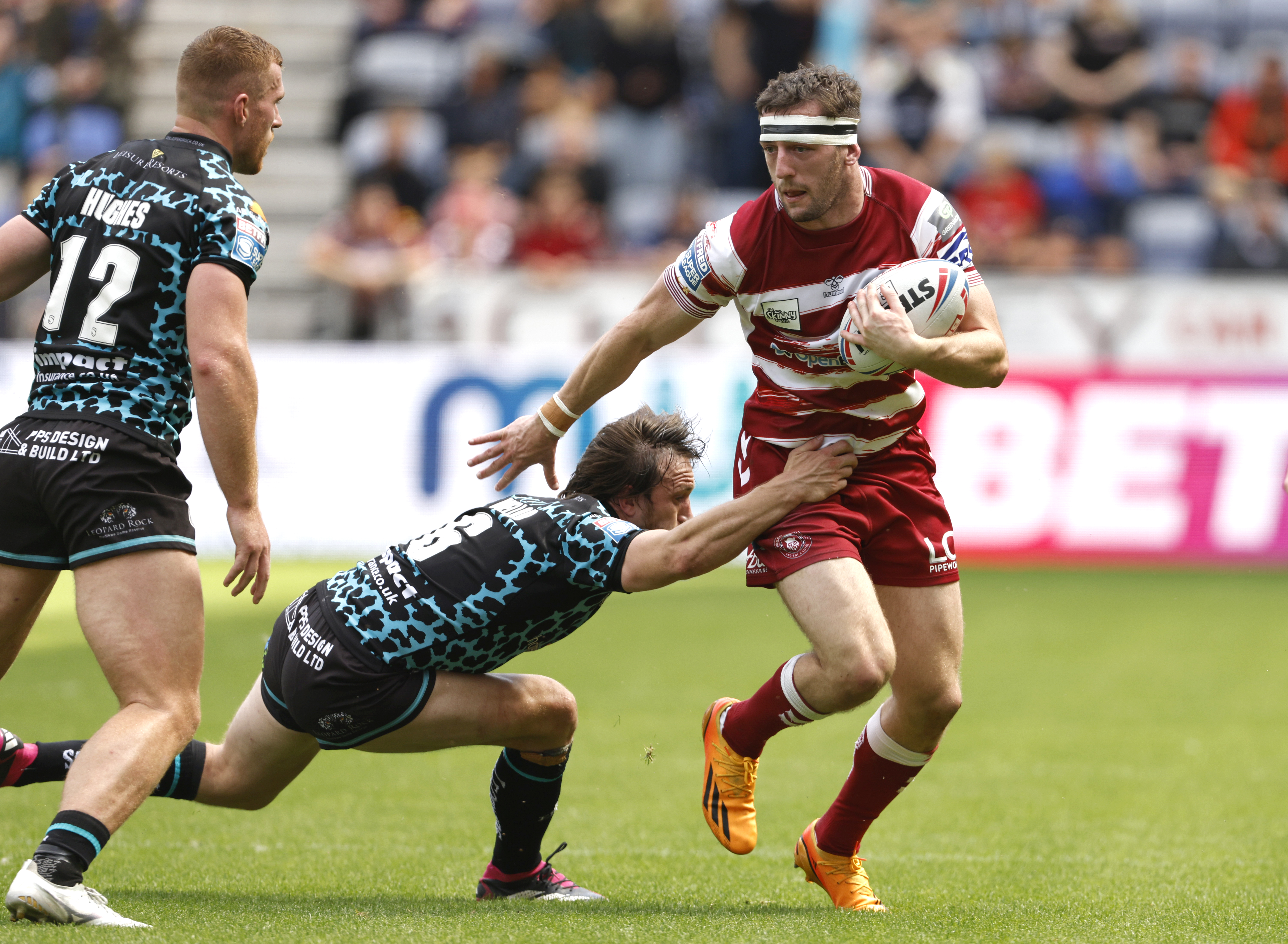 Wigan Warriors v Leigh Leopards – Betfred Super League – DW Stadium
