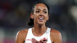 Katarina Johnson-Thompson was competing this weekend for the first time since last year’s Commonwealth Games (Mike Egerton/PA)