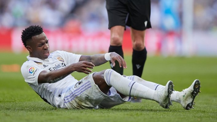 Vinicius Junior was targeted by Espanyol's players