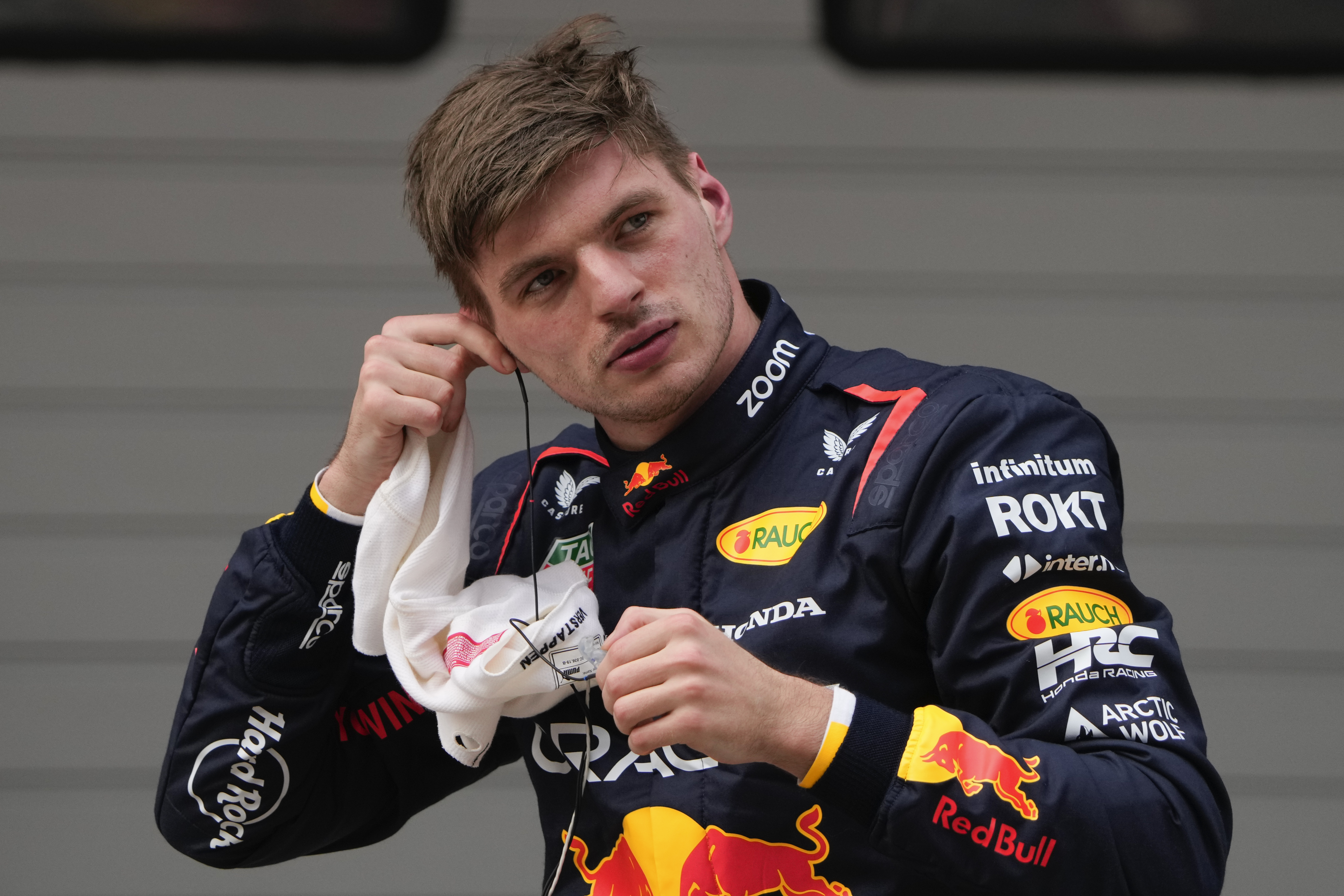 Max Verstappen won the sprint race before qualifying on pole (Andy Wong/AP)