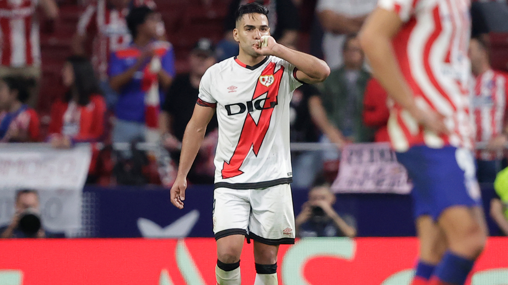 Rayo Vallecano striker Radamel Falcao