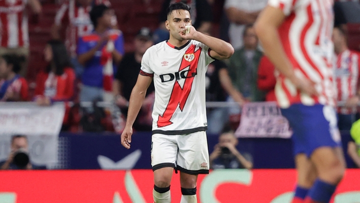 Rayo Vallecano striker Radamel Falcao