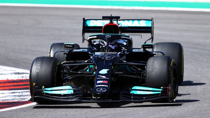 Lewis Hamilton at the Portuguese Grand Prix