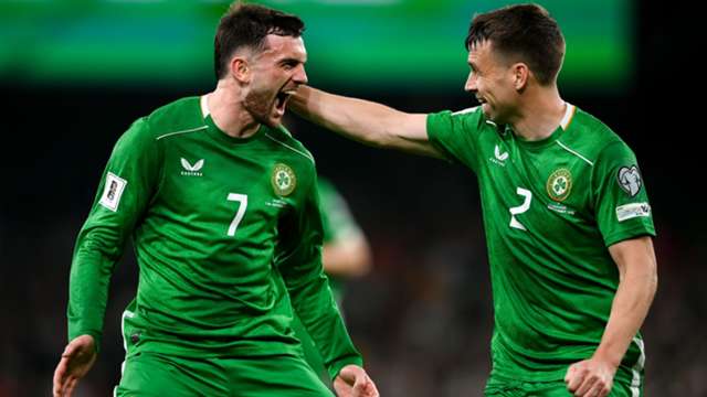 Parrott revels in 'best night of my life' after downing Portugal in World Cup qualifier