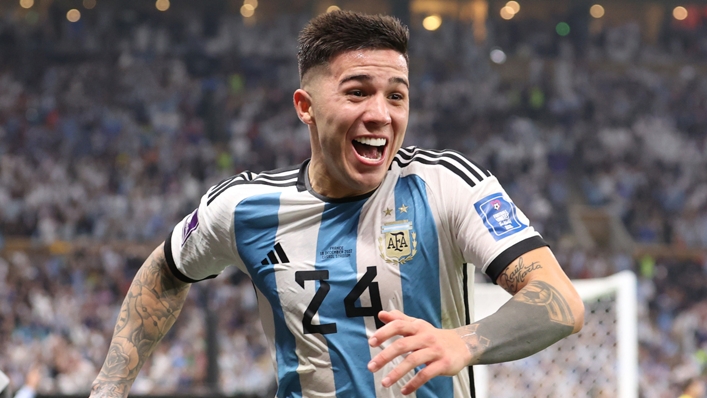 Enzo Fernandez was a breakout star for Argentina at the World Cup
