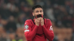 Olivier Giroud could not inspire Milan to victory