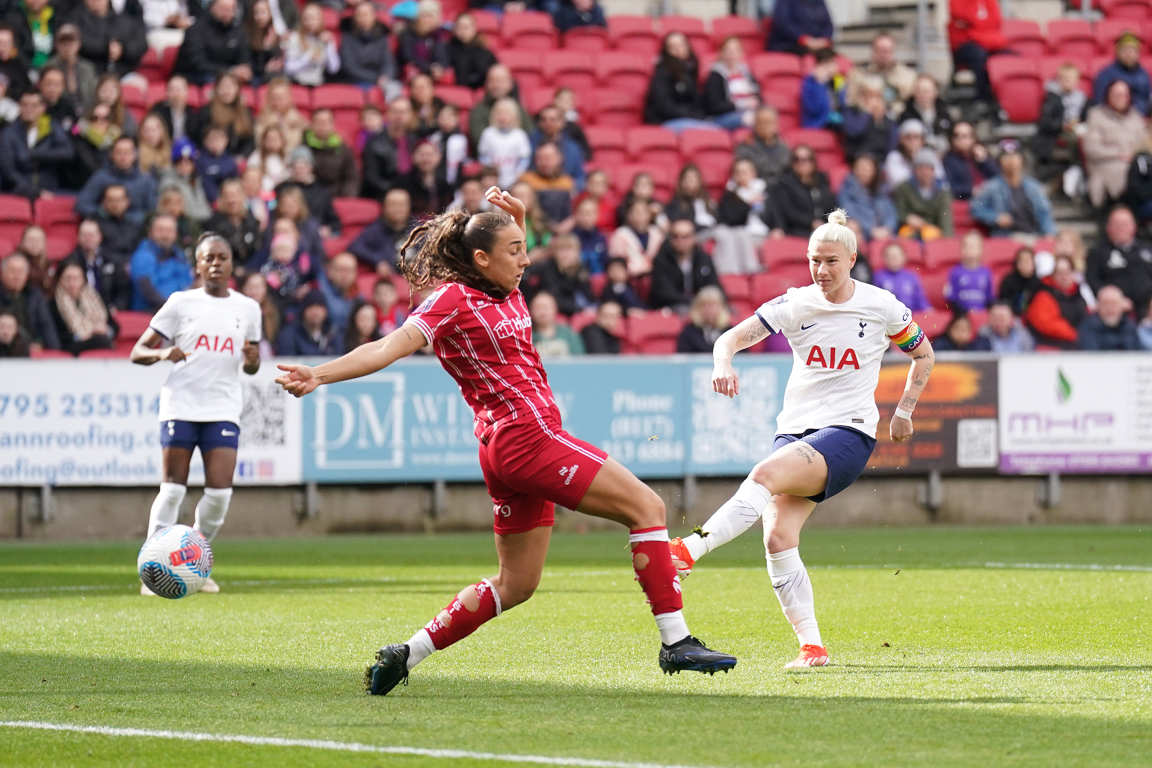 Tottenham's Bethany England scores