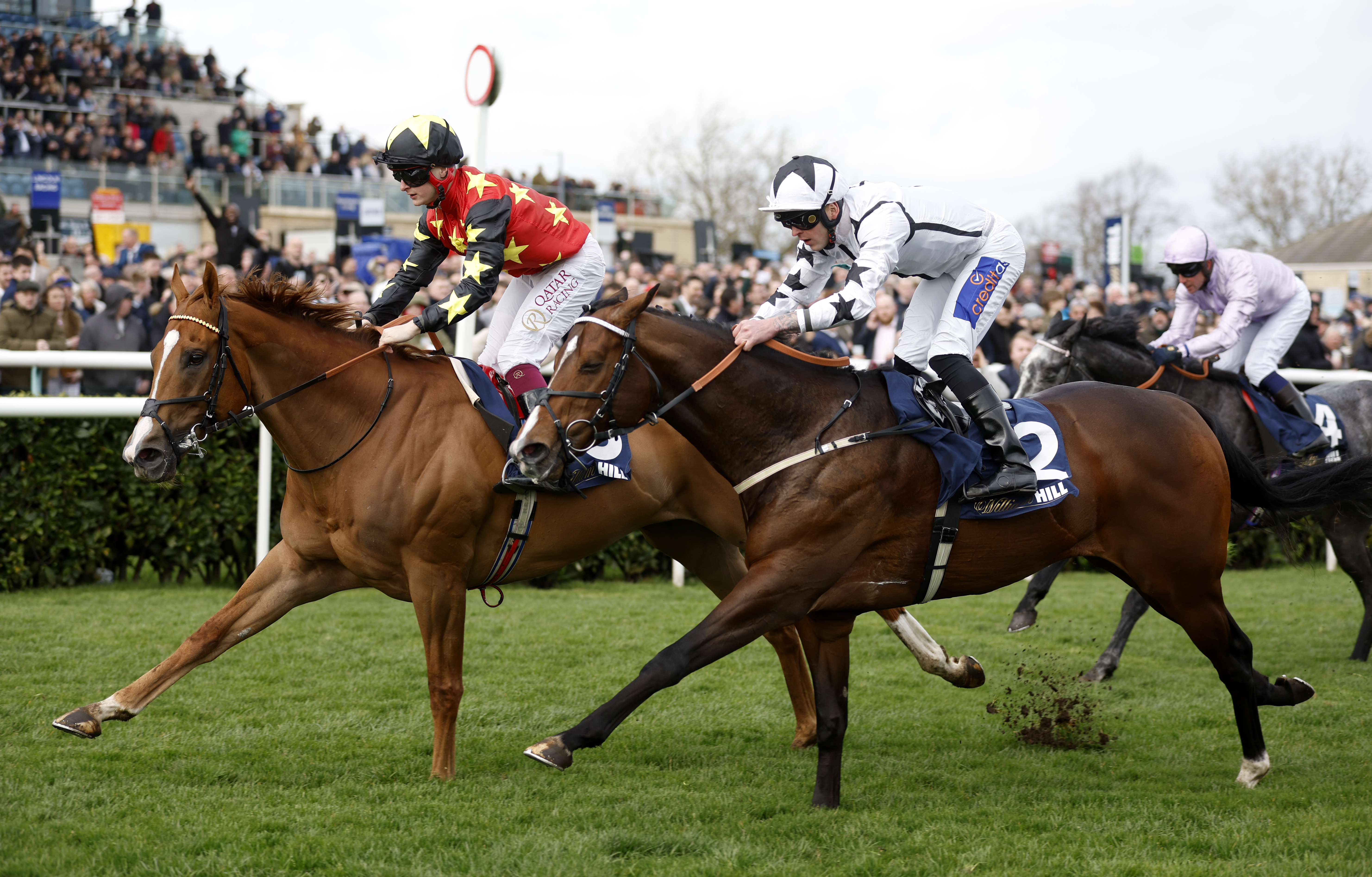 Montassib coming home to win the Cammidge Trophy