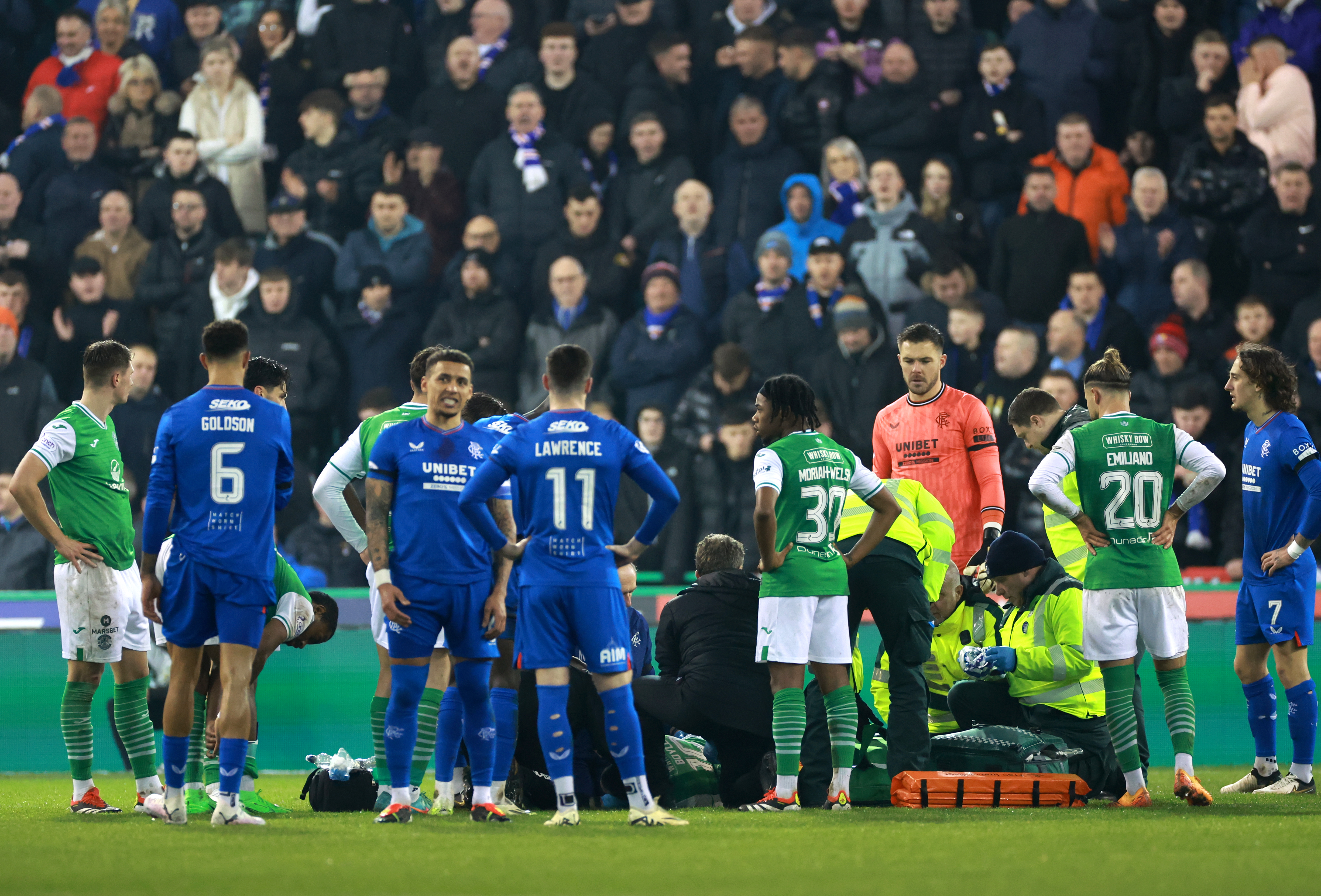 Hibernian v Rangers