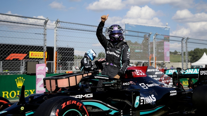 Lewis Hamilton at the Hungarian Grand Prix