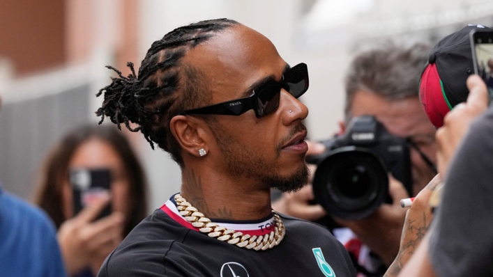Lewis Hamilton in Monaco (Luca Bruno/AP)
