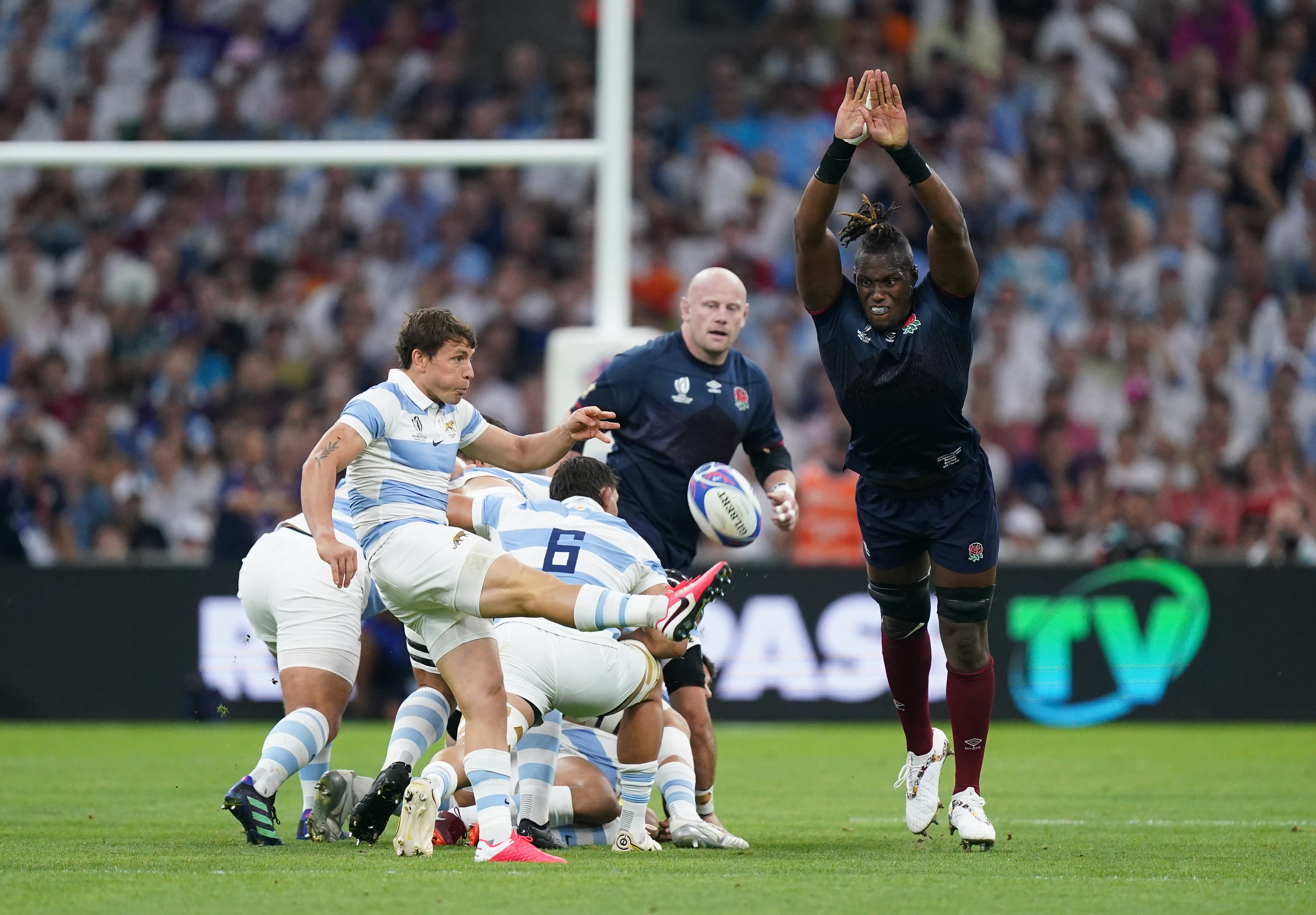 England started their campaign with a win over Argentina