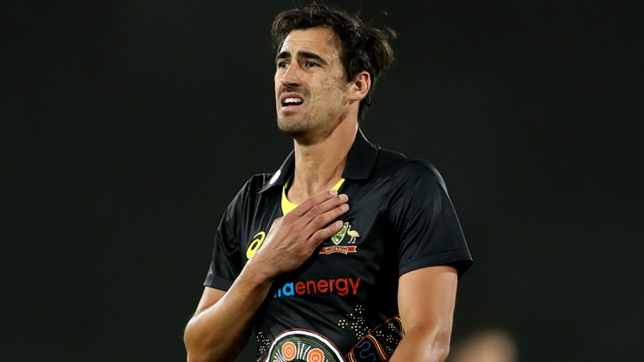Mitchell Starc sits level with Shane Watson on 48 T20I wickets