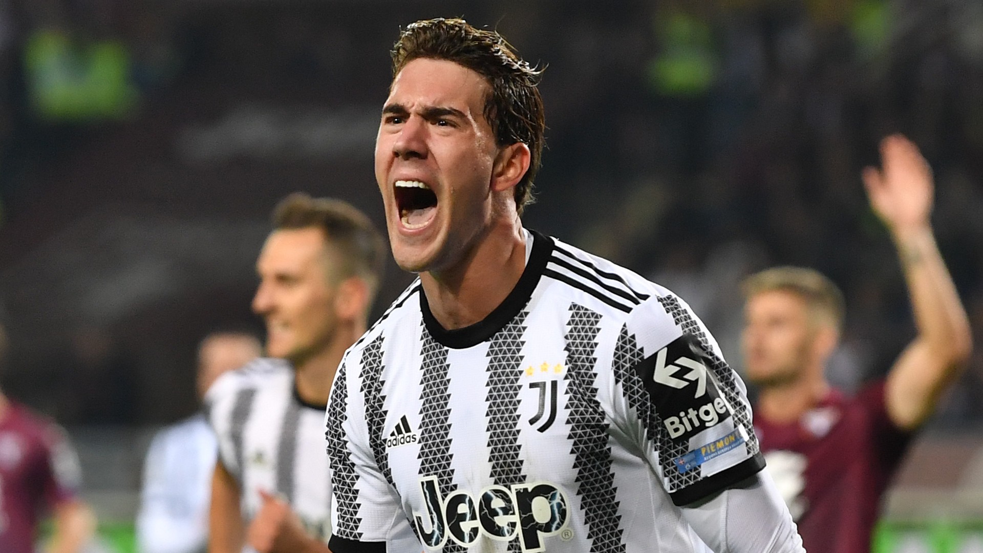 Dusan Vlahovic scored Juventus' derby winner