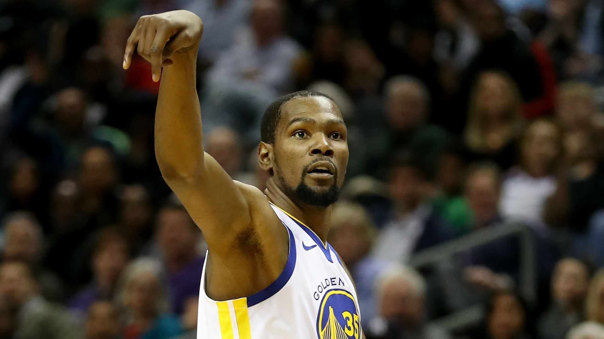 Image result for Kevin Durant had 38 points. In the first half.