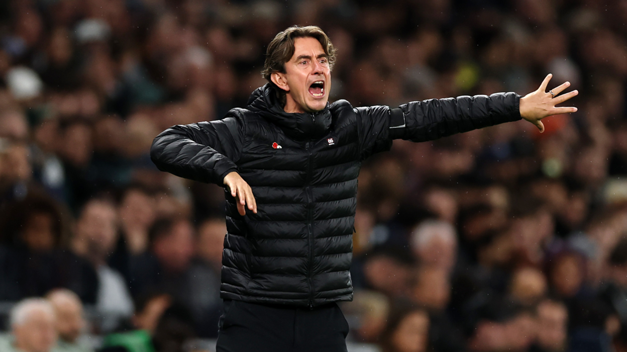 Spurs boss Frank ready to embrace 'madhouse' north London derby