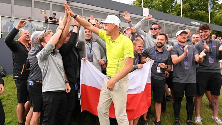 Adrian Meronk is the first Polish player to ever win on the European/DP World Tour