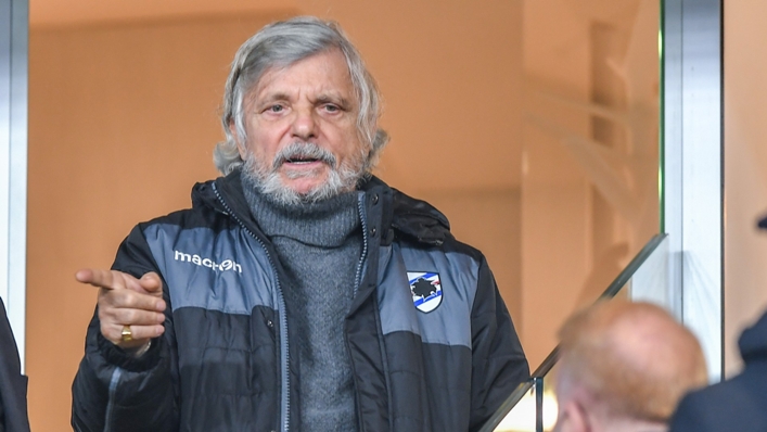 Massimo Ferrero has infuriated Sampdoria's fans by delaying the sale of the club