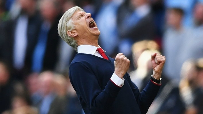Arsenal's legendary boss Arsene Wenger is the FA Cup's best-performing manager