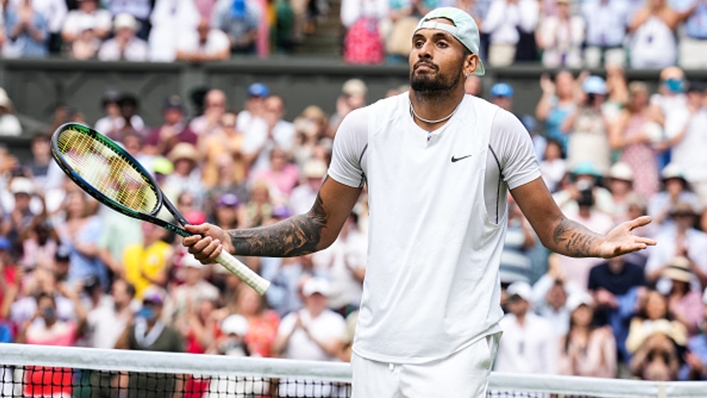 Nick Kyrgios feels he is the most mature he has ever been as he advances through to the Wimbledon quarter-final