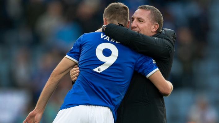 Brendan Rodgers is hopeful Jamie Vardy will sign a new deal