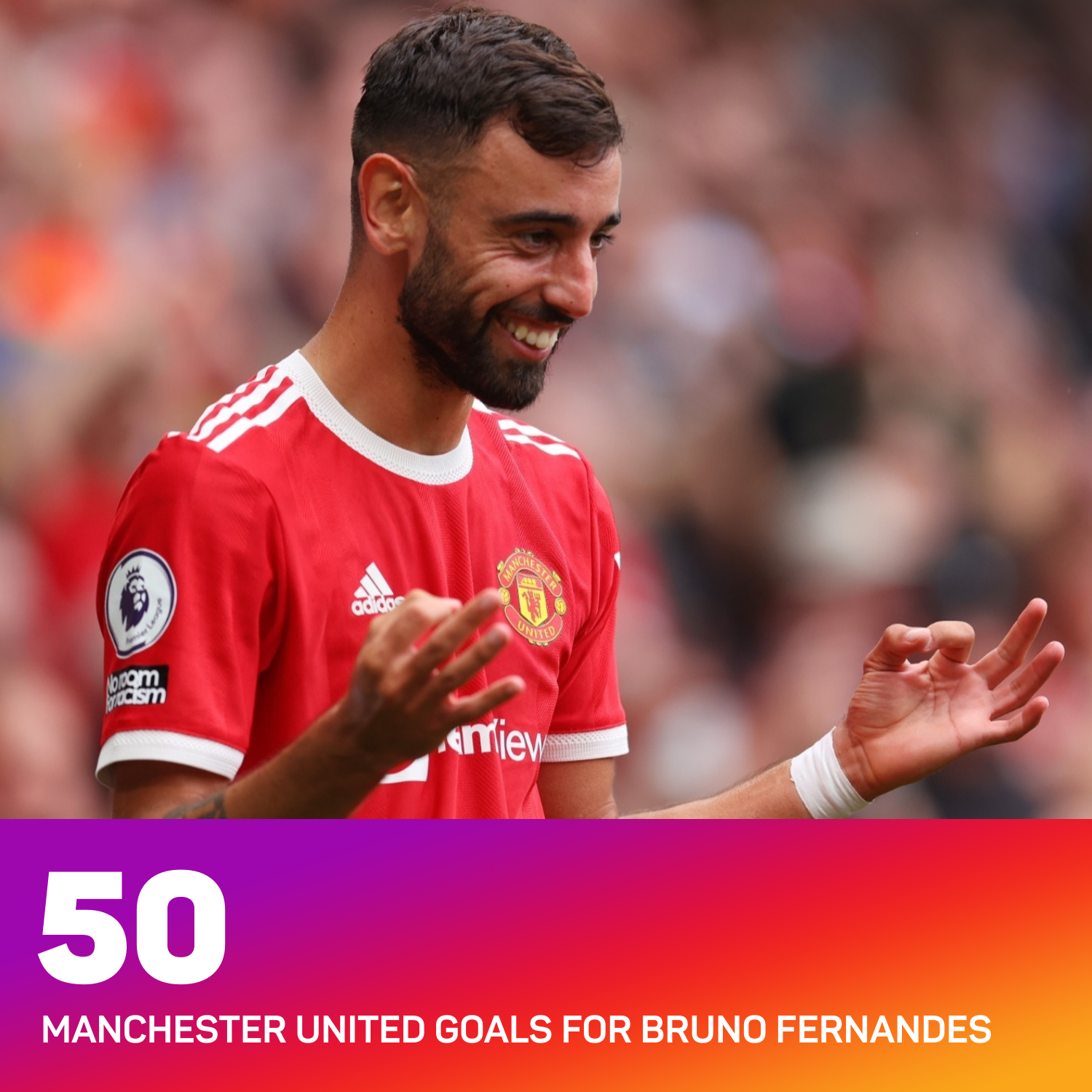 Bruno Fernandes On Reaching 50 Goals For Man Utd: 'I Want To Get ...