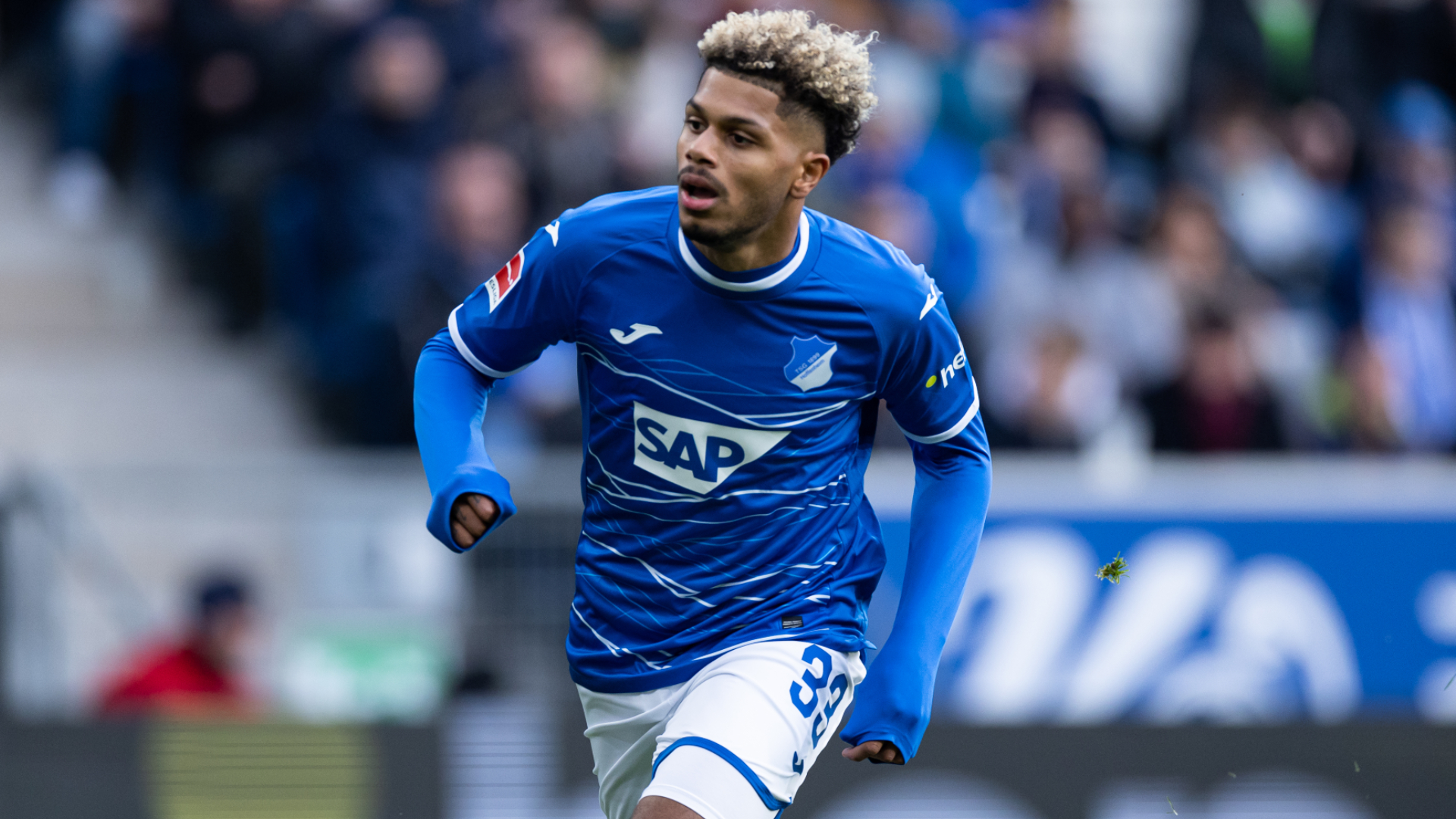 Georginio Rutter in action for Hoffenheim
